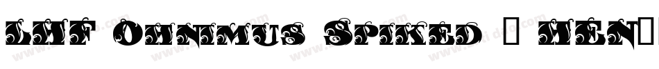 LHF Ohnimus Spiked - HEN字体转换